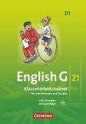 English G 21, Ausgabe D, Band 1: 5. Schuljahr, Klassenarbeitstrainer mit Lösungen und Audios online