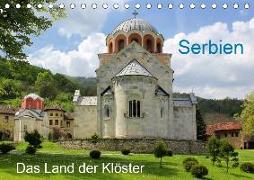 Serbien - Das Land der Klöster (Tischkalender 2020 DIN A5 quer)