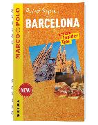 Barcelona Marco Polo Travel Guide - with pull out map