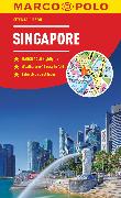 Singapore Marco Polo City Map - pocket size, easy fold, Singapore street map