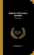 Bulletin of the Essex Institute, Volume XXX