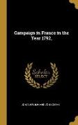 Campaign in France in the Year 1792