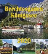 Berchtesgaden Königssee Postkartenkalender 2020