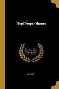 Hopi Proper Names