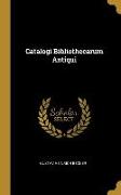 Catalogi Bibliothecarum Antiqui