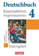 Deutschbuch Gymnasium, Baden-Württemberg - Ausgabe 2003, Band 4: 8. Schuljahr, Klassenarbeitstrainer mit Lösungen