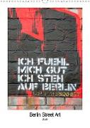 Berlin Street Art (Wandkalender 2020 DIN A3 hoch)