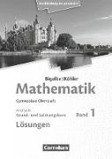 Bigalke/Köhler: Mathematik, Mecklenburg-Vorpommern - Ausgabe 2019, Band 1 - Grund- und Leistungskurs, Analysis, Lösungen zum Schülerbuch