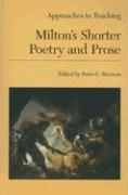 Milton's Shorter Poetry and Prose