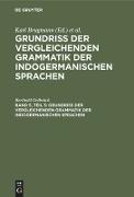 Vergleichende Syntax der indogermanische Sprachen, Teil 3