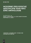 Moderne preußische Geschichte 1648¿1947. Eine Anthologie. Band 3