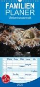 Unterwasserwelt - Familienplaner hoch (Wandkalender 2020 , 21 cm x 45 cm, hoch)