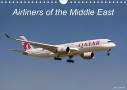 Airliners of the Middle East (Wall Calendar 2020 DIN A4 Landscape)