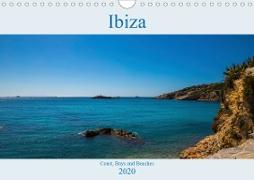 Ibiza, Coast, Bays and Beaches (Wall Calendar 2020 DIN A4 Landscape)