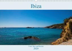 Ibiza, Coast, Bays and Beaches (Wall Calendar 2020 DIN A3 Landscape)