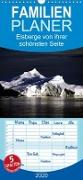 Eisberge von ihrer schönsten Seite 2020 - Familienplaner hoch (Wandkalender 2020 , 21 cm x 45 cm, hoch)