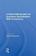 A Select Bibliography On Economic Development