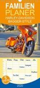 BEST OF HARLEY-DAVIDSON BAGGER-STYLE - Familienplaner hoch (Wandkalender 2020 , 21 cm x 45 cm, hoch)