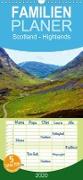 Scotland - Highlands - Familienplaner hoch (Wandkalender 2020 , 21 cm x 45 cm, hoch)