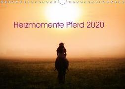 Herzmomente Pferd 2020 (Wandkalender 2020 DIN A4 quer)