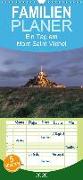 Ein Tag am Mont Saint Michel - Familienplaner hoch (Wandkalender 2020 , 21 cm x 45 cm, hoch)