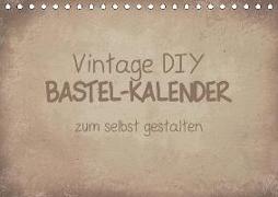 Vintage DIY Bastel-Kalender (Tischkalender 2020 DIN A5 quer)