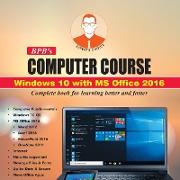 BPB COMPUTER COURSE-WIN 10/OFFICE 2016