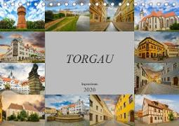 Torgau Impressionen (Tischkalender 2020 DIN A5 quer)
