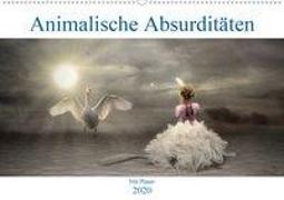 Animalische Absurditäten mit Planer (Wandkalender 2020 DIN A2 quer)