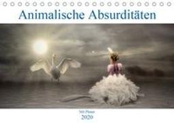 Animalische Absurditäten mit Planer (Tischkalender 2020 DIN A5 quer)