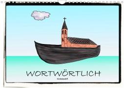 WORTWÖRTLICHAT-Version (Wandkalender 2020 DIN A4 quer)