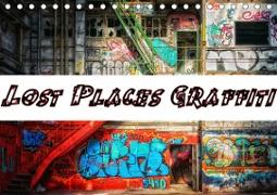 Lost Places Graffiti (Tischkalender 2020 DIN A5 quer)