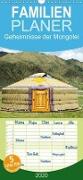 Geheimnisse der Mongolei - Familienplaner hoch (Wandkalender 2020 , 21 cm x 45 cm, hoch)