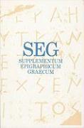 Supplementum Epigraphicum Graecum: Volume LIII-2