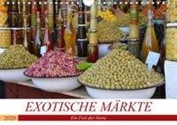 Exotische Märkte (Wandkalender 2020 DIN A4 quer)