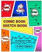 Comic Book Sketch Book