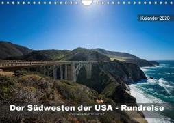 Der Südwesten der USA - Rundreise (Wandkalender 2020 DIN A4 quer)