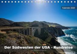 Der Südwesten der USA - Rundreise (Tischkalender 2020 DIN A5 quer)