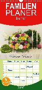 Blumen-Passion - Familienplaner hoch (Wandkalender 2020 , 21 cm x 45 cm, hoch)