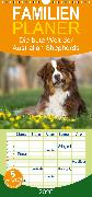 DIE BUNTE WELT DER AUSTRALIAN SHEPHERDS - Familienplaner hoch (Wandkalender 2020 , 21 cm x 45 cm, hoch)