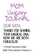 Mom Unicorn Journal