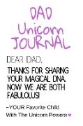 Dad Unicorn Journal