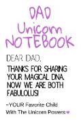 Dad Unicorn Notebook