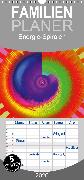Energie-Spiralen - Familienplaner hoch (Wandkalender 2020 , 21 cm x 45 cm, hoch)