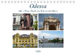 Odessa- Die schöne Stadt am Schwarzen Meer (Tischkalender 2020 DIN A5 quer)
