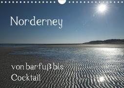Norderney - von barfuss bis Cocktail (Wandkalender 2020 DIN A4 quer)
