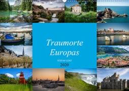 Traumorte Europas (Wandkalender 2020 DIN A2 quer)