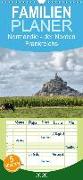 Normandie - der Norden Frankreichs - Familienplaner hoch (Wandkalender 2020 , 21 cm x 45 cm, hoch)