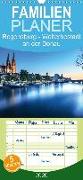 Regensburg - Welterbestadt an der Donau - Familienplaner hoch (Wandkalender 2020 , 21 cm x 45 cm, hoch)