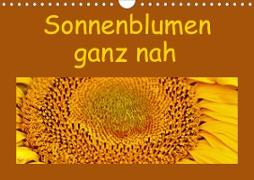 Sonnenblumen - ganz nah (Wandkalender 2020 DIN A4 quer)